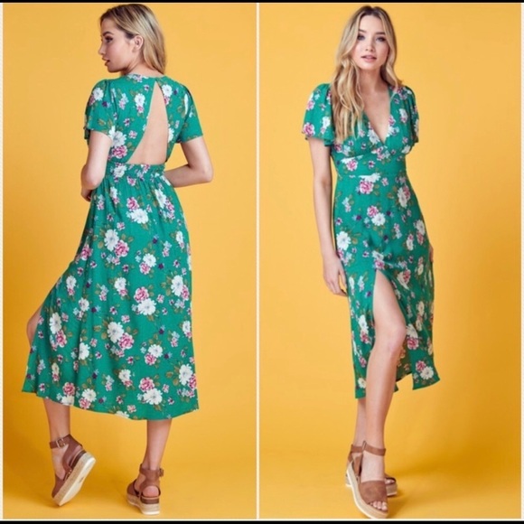 skymallboutique Dresses Newclearance Was 590 Spring Green Floral